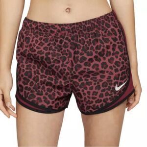 Nike Dri-Fit Women’s Tempo Red Leopard Running Shorts Size XS